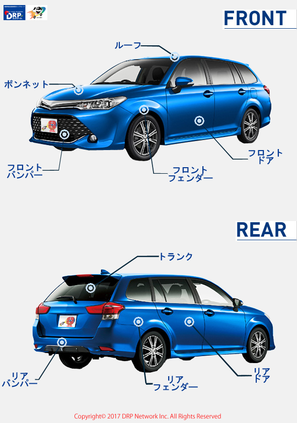 見積りシミュレーション お車の修理にかかる概算費用